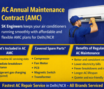 AC annual maintenance service for reliable cooling